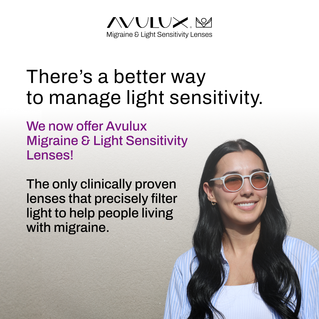 Avulux AVULUX Migraine & Light Sensitivity Lenses in South Jordan, UT